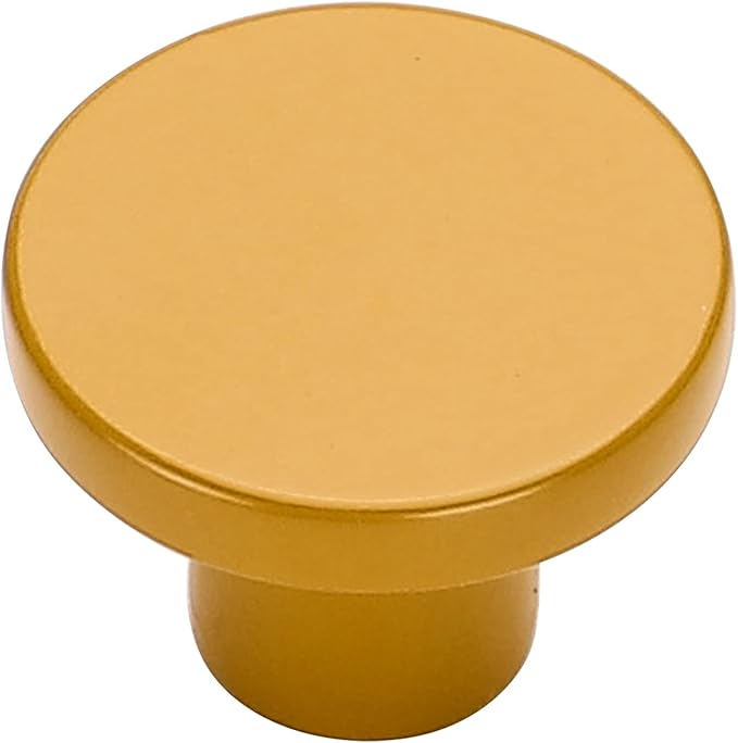 Ravinte 20 Pack Cabinet Knobs Earthy Yellow Kitchen Cabinet Knobs Round Dresser Drawer Pulls Closet Door Pulls 1-1/5 Inch