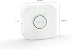 Philips Hue Bridge, Unlock The Full Potential of Hue Bridge System, Multi-Room and Out-of-Home Control, Create Automations and Zones, Smart Lighting Hub, Works with Voice and Matter-Compatible