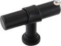 goldenwarm 10 Pack Black Cabinet Knobs Kitchen Cabinet Knobs for Dresser Drawers Black Kitchen Hardware for Cupboard Bathroom