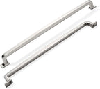khtumeware | Appliance Handle Pull | Polished Nickel | 18 in (457 mm) Center-to-Center Drawer Pull | 1 Pack| Kitchen and Bathroom Cabinet Hardware | Furniture Hardware