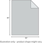 Bedsure GentleSoft Fleece Blankets Twin Size Dusty Rose - 300GSM Lightweight Plush Fuzzy Cozy Soft Blanket for Bed, Sofa, Couch, Travel, Camping, 60x80 inches