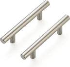 Ravinte 1 Pack 5'' Cabinet Pulls Brushed Nickel Stainless Steel Kitchen Drawer Pulls Cabinet Handles 3" Hole Center
