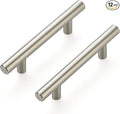Ravinte 12 Pack 5 inch Kitchen Cabinet Handles Cabinet Pulls Brushed Nickel Stainless Steel Kitchen Drawer Pulls Cupboard Handles 3" Hole Center