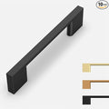 10 Pack Matte Black Cabinet Pulls 3.75 Inch Handles for Cabinets, Kitchen Hardware, Dresser Pulls