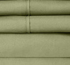 Twin Size Bed Sheets - 4 Piece 1500 Supreme Collection Fine Brushed Microfiber Deep Pocket Twin Sheet Set Bedding - 1 EXTRA PILLOW CASES, GREAT VALUE, Twin, Sage