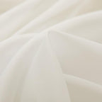 NICETOWN Sheer Bed Canopy Scarf Valances 216 Long - Home Decoration Voile Scarf Valance Topper for Wedding, Party, Venue, Celebration Decoration, DIY (1 Piece, W60 x L216, Off White)