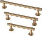 Franklin Brass Bar (20-Pack) Cabinet Handles 5-1/16" Hole Center Pulls | Champagne Bronze Hardware Kitchen Door, Drawers, Dressers, Furniture P29618K-CZ-B2