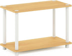 Furinno Industrial Multipurpose Side Table, Americano