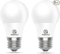 Energetic 5.5W A15 LED Refrigerator Bulb, 40 Watt Equivalent, 3000K Warm White, Dimmable A15 Ceiling Fan Light Bulbs, E26 Base, 2 Pack