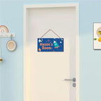 Personalized Signs Customized Sign Astronaut Sign, Custom Name for Nursery Bedroom Kids Room Wall Art Decor Outer Space Themed Decor For Boys Room Girls Bedroom