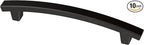 Franklin Brass (10-Pack) – Matte Black Cabinet Handles, 5-1/16 Inch Hole Center, Pulls for Drawers, Kitchen Cabinet Door, Dressers | Pierce