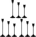 Candlestick Holders Black, 9 Packs Taper Candle Holder for Candlesticks, Candle Sticks Holder Decor for Home Decor
