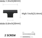 10 Pack Kitchen Cabinet Knobs Matte Black Cabinet Knobs Black Drawer Knobs Solid Kitchen Hardware