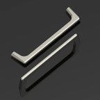 Amerdeco 30 Pack Brushed Satin Nickel Cabinet Pulls 5 Inch(128MM) Hole Centers Kitchen Cabinet Handles Hardware Kitchen Handles for Cabinets Cupboard Handles Drawer Pulls ZH0041