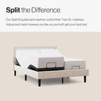 Classic Adjustable Base - Queen - Head & Foot Incline - Wireless Remote with Memory - Easy Set Up - Zero Clearance - Zero Gravity - Durable Frame
