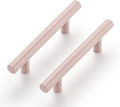 Ravinte 55 Pack | 5 Inch Cabinet Pulls Pink Stainless Steel Kitchen Drawer Pulls Cabinet Handles 5 InchLength, 3 Inch Hole Center