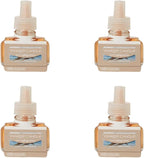 Yankee Candle Amber & Sandalwood Electric Home Fragrance Scent Plug Refill (Pack of 4)