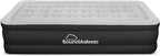 SoundAsleep Products Dream Series Luxury Air Mattress, ComfortCoil Technology, Built-in High Capacity Pump for Home, Camping- Double Height, Adjustable, Inflatable Blow Up, Portable (Twin XL Size)