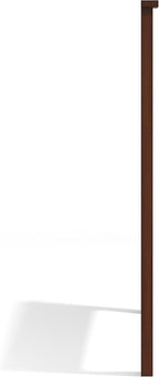 Glenwillow Home Farmhouse Style Wood Panel Headboard in Cherry - Twin Size