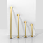 10 Pack Brushed Gold Cabinet Pulls 10 Inch(254mm) Kitchen Cabinet Handles Solid Zinc Alloy Cabinet Hardware Drawer Pulls