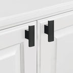 15 Pack Kitchen Cabinet Knobs Matte Black Cabinet Knobs Black Drawer Knobs Solid Kitchen Hardware