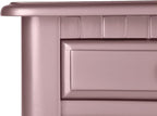 BOBKONA PDEX- Croix Collection Vanity Set With Stool, Rose Gold