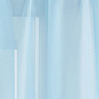 Warm Home Designs Extra Long Baby Blue Sheer Window Scarf. Valance Scarves are 54 X 216 Inches. Great As Wedding Arch Draping Fabric, Bed Canopy Or for Decorative Project. AM Baby Blue 216"