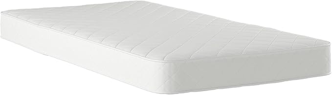 Signature Sleep 6” Coil Mattress made with CertiPUR-US® certified foam , Twin,White