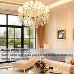 Vinaco E12 LED Bulb, 6 Pack E12 Candelabra Bulb 4 Watt Warm White 3000K, High Brightness 400LM & 25000+ Long Lifespan Bulb, E12 Candelabra Base Light Bulb for Ceiling Fan Light Bulb