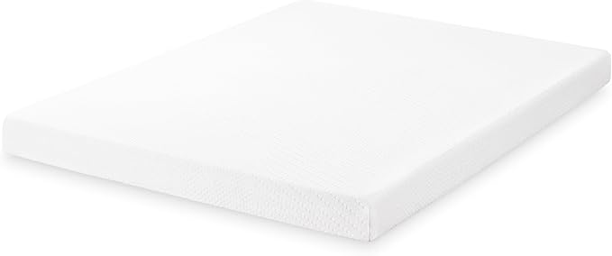 Best Price Mattress 5 Inch Twin Mattress, Cooling Gel Memory Foam Mattress for Kids and Adults, Medium Firm Mattress, Bed-in-A-Box, White