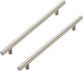 JOY DECOR 45 Pack Cabinet Handles, Brushed Nickel Cabinet Pulls, 7-1/2 in Hole Center Kitchen Cabinet Handles, Stainless Steel T Bar Handles for Dresser Drawers