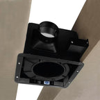 BV Bathroom Exhaust Fan 150CFM - Bathroom Fan,2.0 Sones, 4" Duct Collar| Energy-Saving Ventilation Fan- No Attic Access
