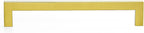 Ravinte 5 Pack 7-1/2 Inch Kitchen Square Cabinet Handles Brushed Brass Pulls Kitchen Cabinet Hardware Handles for Cupboard Drawer Pulls