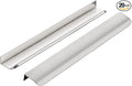 Ravinte Hardware 20 Pack Silver Cabinet Handles, 11.8 Inch (300mm) Finger Edge Pulls, 8.8 Inch Hole Center, Finger Pulls for Cabinets