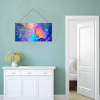 Personalized Sign Butterfly Sign for Girls Room, Motivational Hanging Plaque Sign Room Wall Art Decor, Alien Ship Nursery Decor for Boys Room Kids Room Classroom Décor