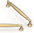 10 Pack Champagne Bronze Cabinet Pulls 5 Inch(128mm) Kitchen Cabinet Handles Solid Zinc Alloy Cabinet Hardware Drawer Pulls