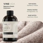 VINEVIDA [32 Fl Oz] Cashmere Fragrance Oil for Cold Air Diffusers, Essential Oils for Diffuser Oil Refill & Air Freshener Room Spray