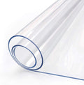 1.5mm Thick 18 x 40'' Clear Plastic Table Protector for Dining Room Waterproof PVC Table Tablecloth Cover Vinyl Desk Pad Mat Wood Furniture Coffee Glass End Hallway Table Top Surface Protection Liner