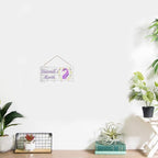 Personalized Signs Cute Magic Unicorn Sign Custom Name Door Sign For Baby Nursery Wall Decor New House Welcome Door Decor Plate For Kids Room Girls Bedroom Little Man Cave