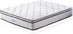 King Mattress - 11.4 Inch Pillow Top Pocket Spring Hybrid Mattress with Memory Foam Innerspring