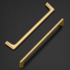 Amerdeco 10 Pack Champagne Bronze Cabinet Pulls 6.3 Inch(160MM) Hole Centers Kitchen Cabinet Handles Hardware Kitchen Handles for Cabinets Cupboard Handles Drawer Pulls ZH0041
