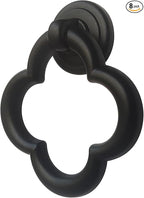 Cupboard Knobs Cabinet Knobs Drawer knobs, Zinc Alloy Black Knobs for Dresser, Cupboard Knobs for Kitchen, Bathroom (8 Pack)