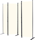 Room Divider 6FT Portable Room Dividers and Folding Privacy Screens, 88'' W Fabric Divider for Room Separation, 4 Panel Partition Room Dividers Freestanding Wall Divider Screen for Dorm Studio Office