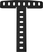 LUCID Brackets-Attach Headboad to L100 Adjustable Bed Base - Easy to Customize - Durable - Solid Steel, Headboard, Black