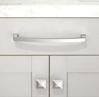 10 Pack Brushed Satin Nickel Cabinet Pulls 7.5 Inch(192mm) Kitchen Cabinet Handles Solid Zinc Alloy Cabinet Hardware Drawer Pulls