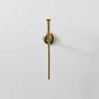Aspar Wall Sconce, Modern Candle Holder with Elegant Hook Design, Versatile Decorative Lighting for Indoor Wall Decor and Ambiance Setting, Gold (Candle Not Included)