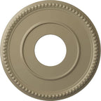 Ekena Millwork CM12BRGDF 12 1/2"OD X 3 7/8"ID X 3/4"P Bradford Ceiling Medallion Fits Canopies Up to 6 5/8", Gobi Desert