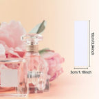 Landhoow 400 Pcs Perfume Essential Oils Tester White Test Strips Testing Perfume Paper Strips Testers Strips for Essential Oil Scent Fragrance Widened 3.94 x 1.18 Inches