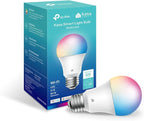 New Kasa Smart Bulb, Full Color Changing Dimmable Smart WiFi Light Bulb Compatible with Alexa and Google Home, A19, 9W 800 Lumens,2.4Ghz only, No Hub Required, 1-Pack (KL125), Multicolor