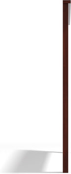 Glenwillow Home Farmhouse Style Wood Panel Headboard in Cherry - Queen Size